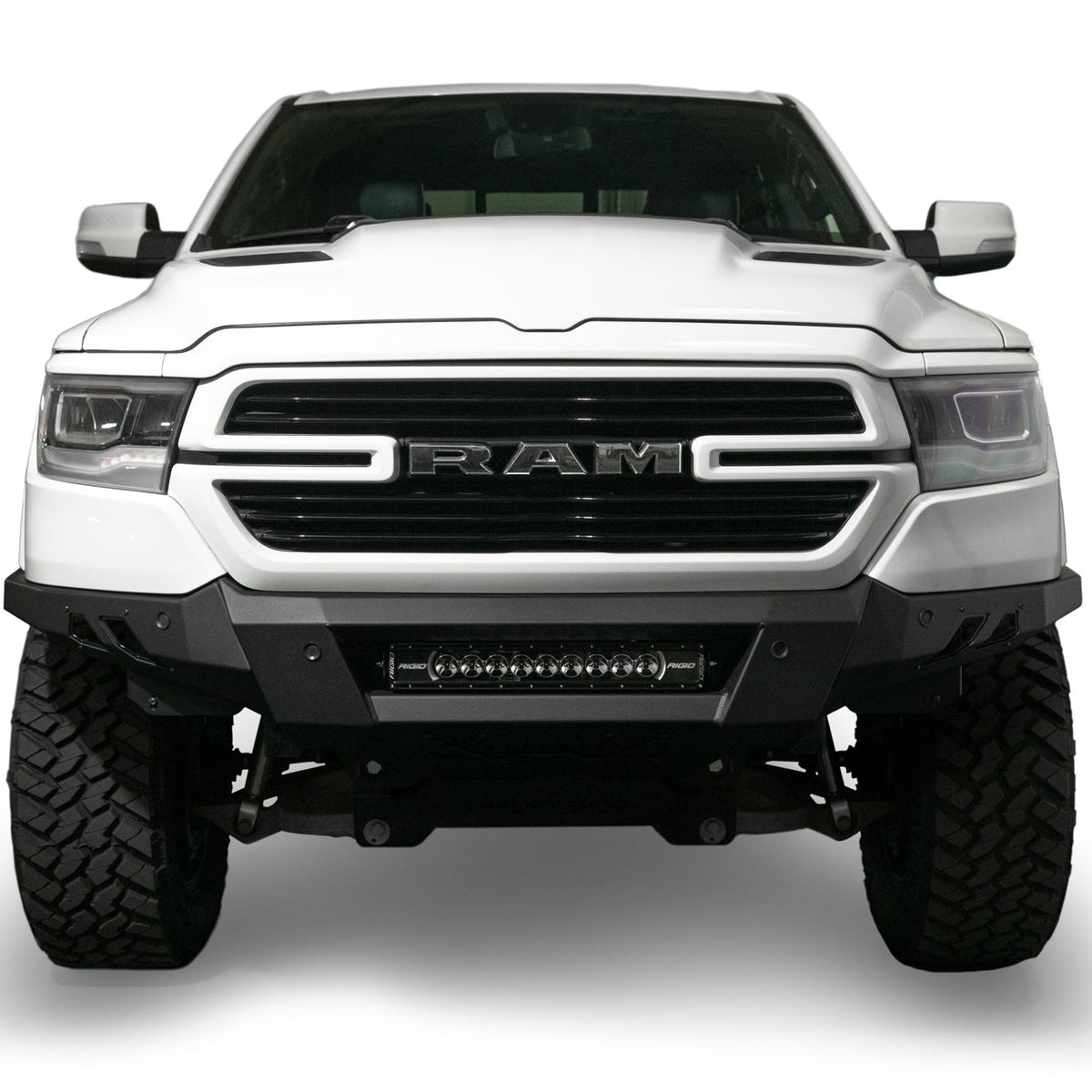 Addictive Desert Designs Black Label Front Bumper for RAM 1500 — image 2