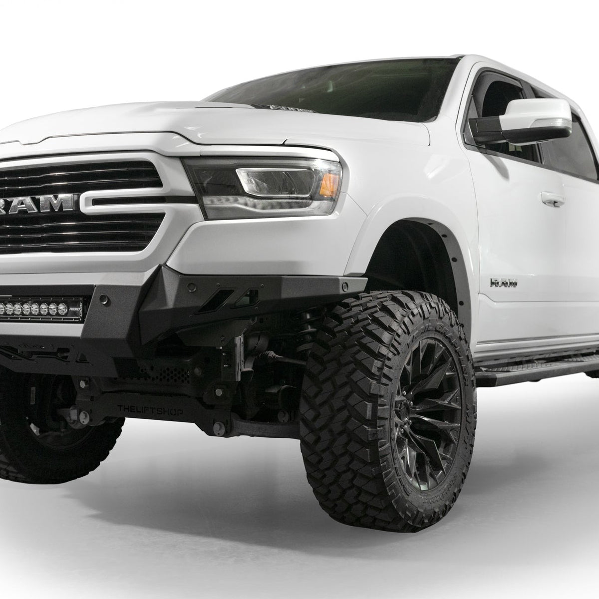 Addictive Desert Designs Black Label Front Bumper for RAM 1500 — image 3