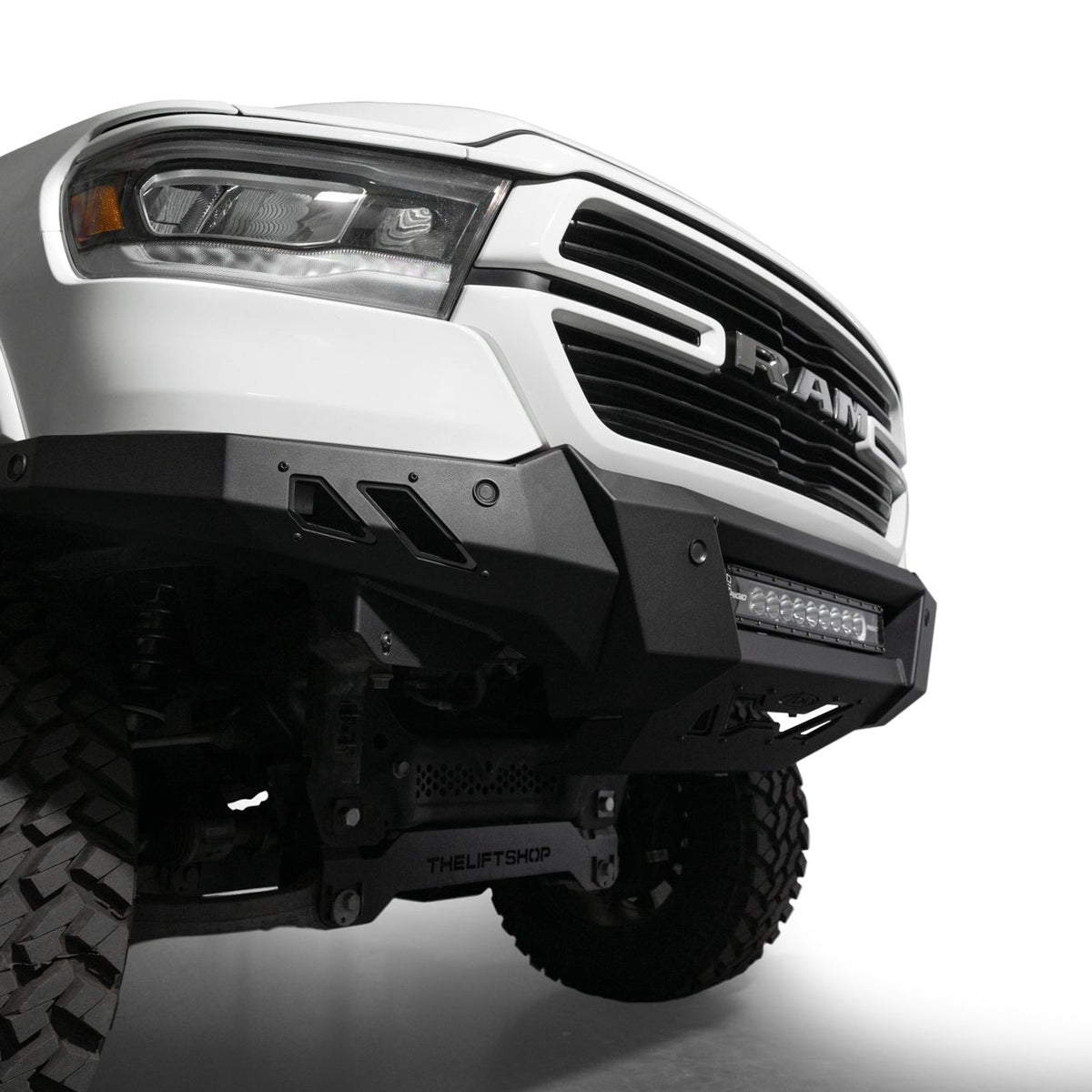 Addictive Desert Designs Black Label Front Bumper for RAM 1500 — image 5
