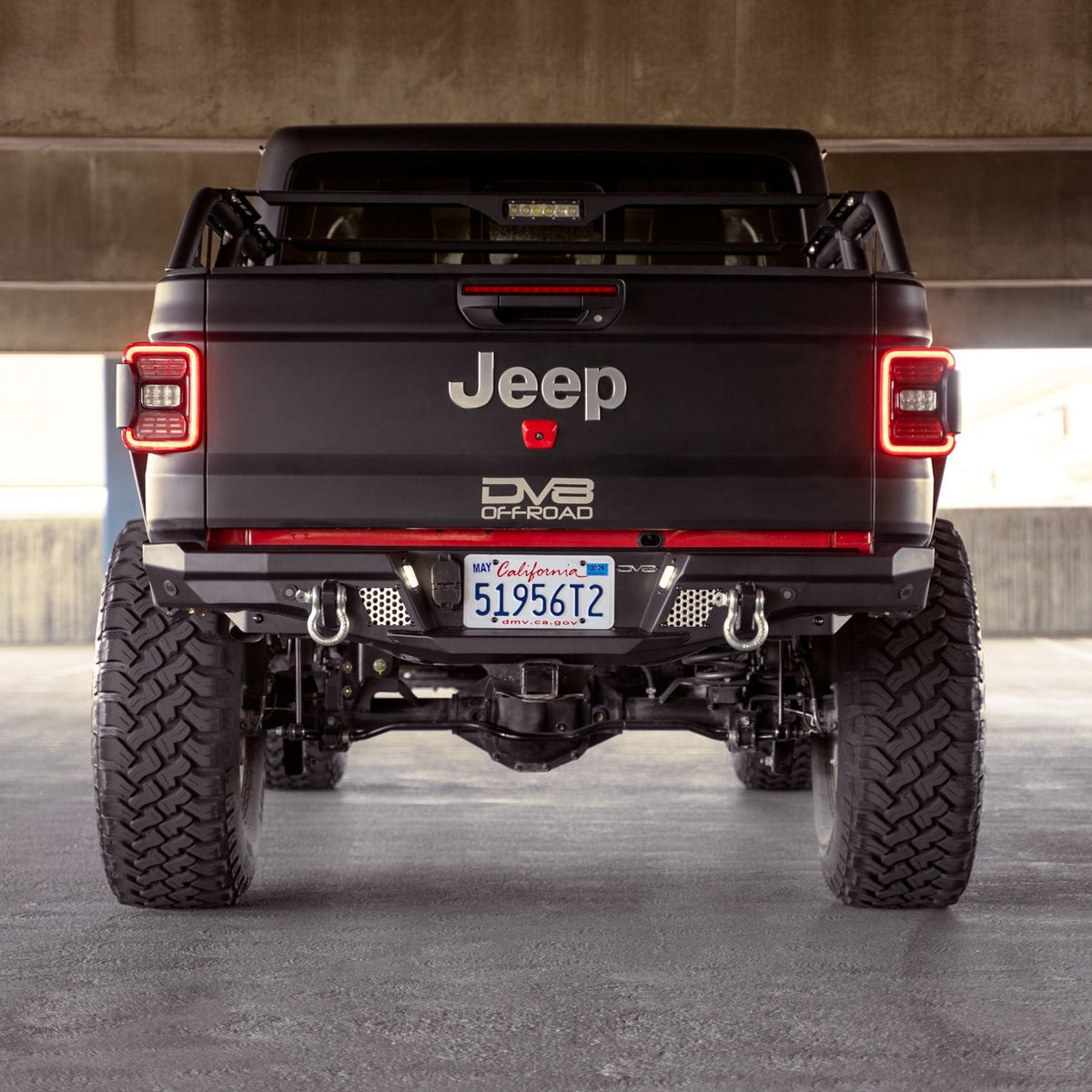 2020-2023 Jeep Gladiator JT | MTO Series Rear Bumper, installed