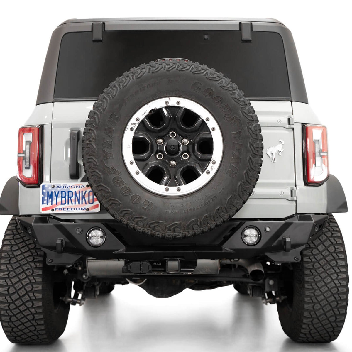 Rear Profile of the 2021-2023 Ford Bronco Krawler Rear Bumper