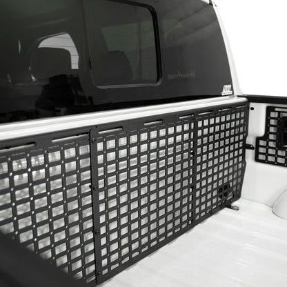 Close up of the 2021-2023 Ford F-150 & Raptor Bed Cab Molle Panels