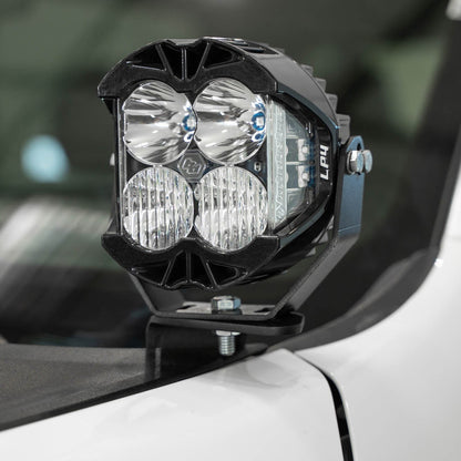 2021-2023 Ram TRX Ditch Light Brackets with lights installed