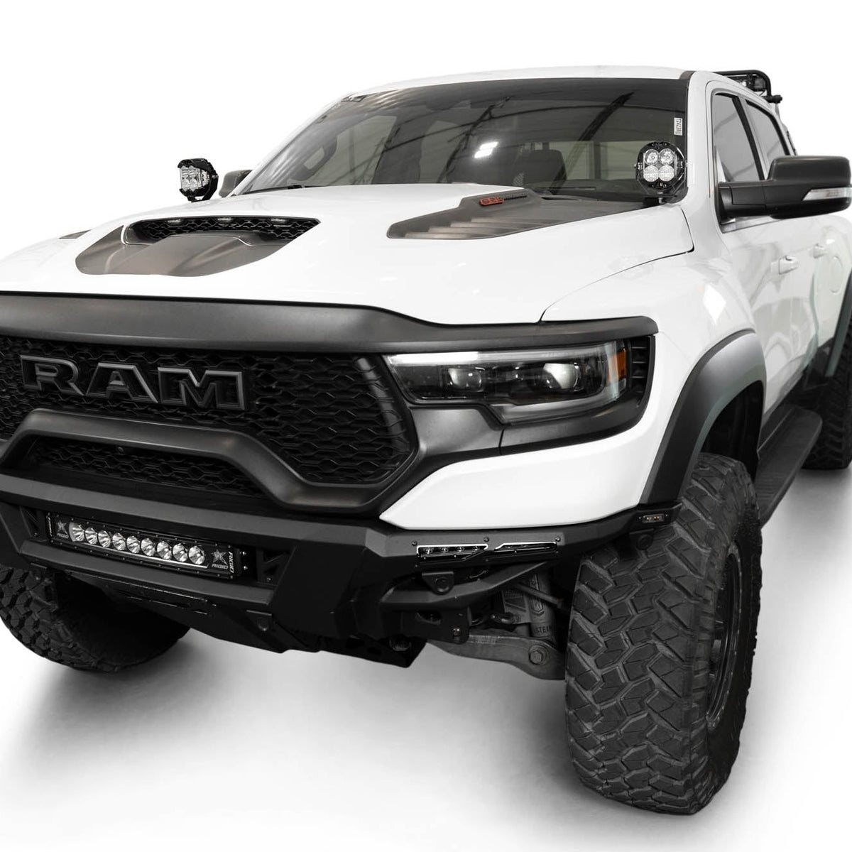 2021-2023 Ram TRX Ditch Light Brackets, full truck view