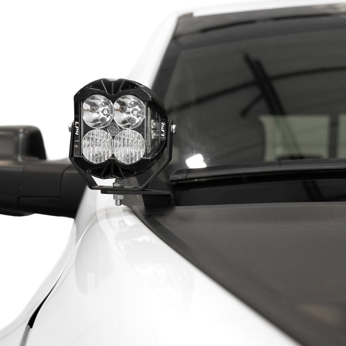 Passenger side 2021-2023 Ram TRX Ditch Light Brackets