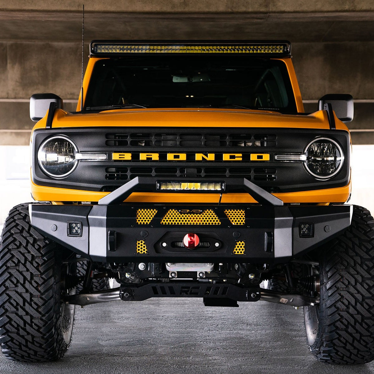 DV8 Offroad 52-Inch Light Bar Mount for Ford Bronco — image 4