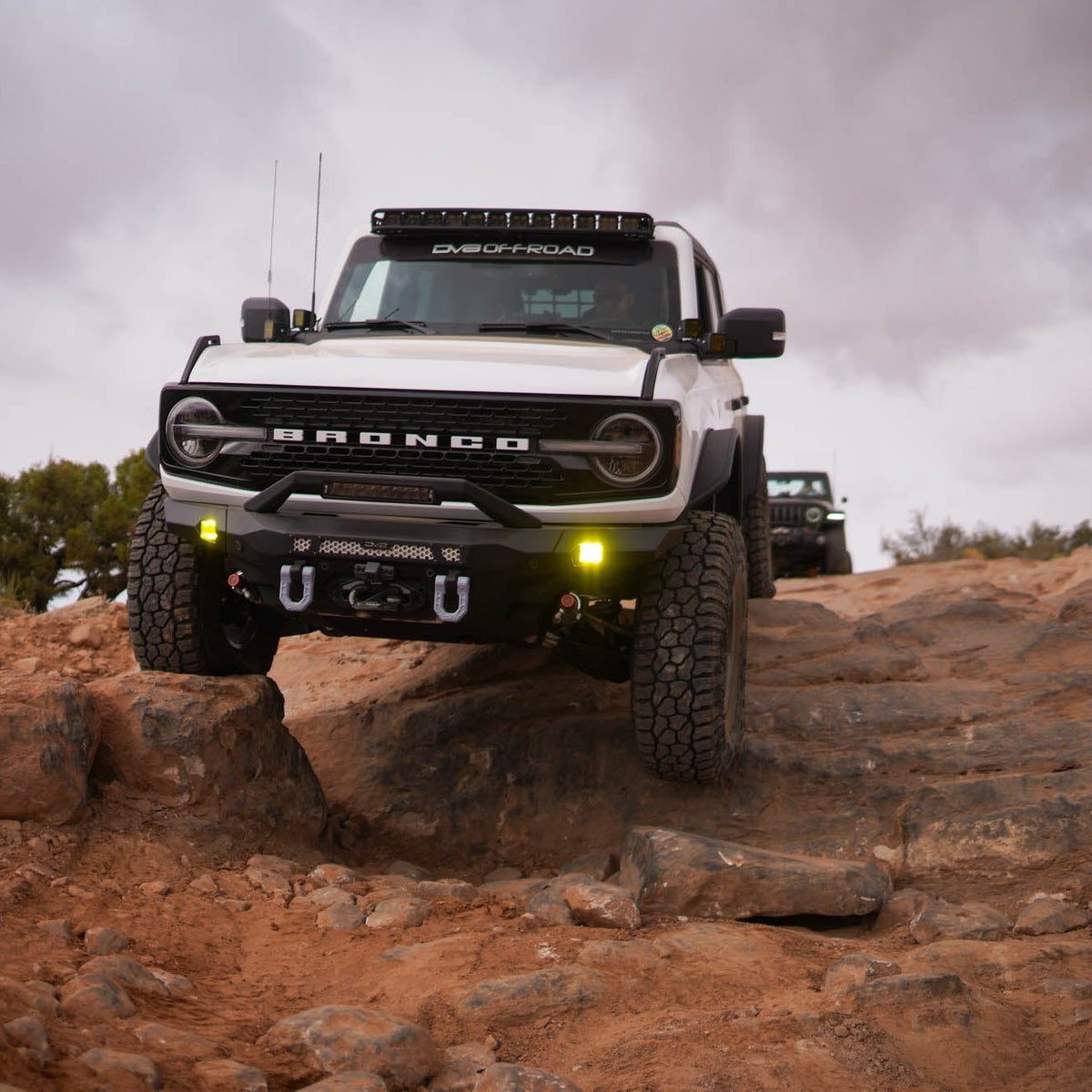 Rock Climbing with the MTO V2 Front Bumper for the 2021-2024 Ford Bronco