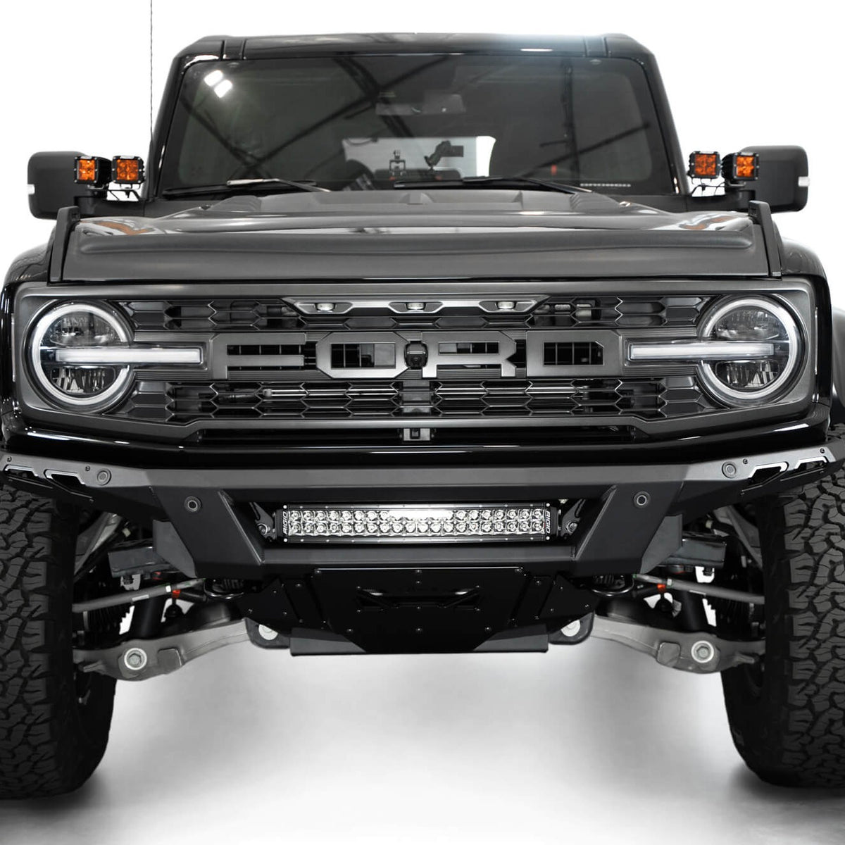 Perfect fitment with the Phantom Front Bumper for the 2022-2023 Ford Bronco Raptor