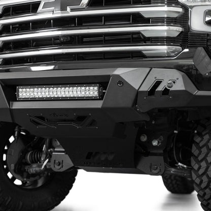 Addictive Desert Designs Black Label Front Bumper for Chevy Silverado 1500 — image 4