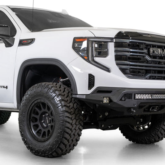 GMC Sierra 1500 with Stealth Fighter Front Bumper and Winch Kit Upgrade, Studio Photo