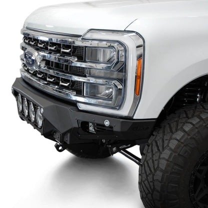 2023 Ford Super Duty Bomber Front Bumper with Rigid Industries Lights, Side Cube Lights