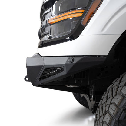 10 Inch Side Lights on the 2024 Ford F-150 Stealth Fighter Winch Front Bumper