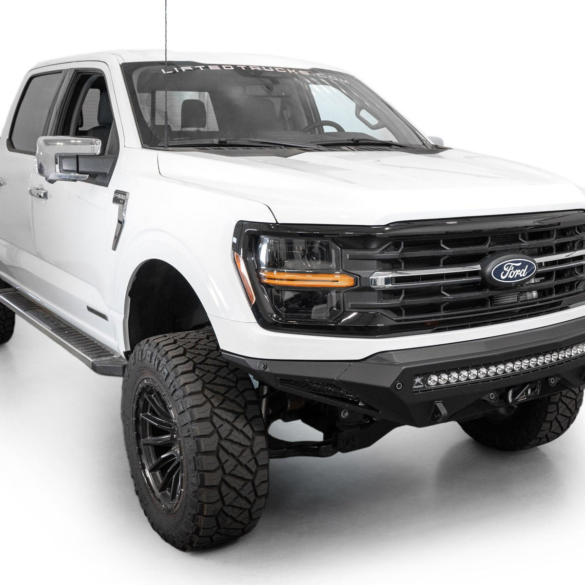 2024 Ford F-150 Stealth Fighter Winch Front Bumper Corner Angle