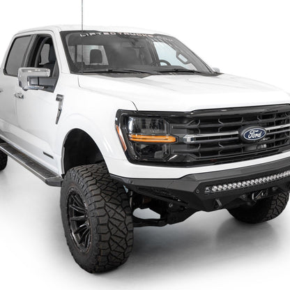 2024 Ford F-150 Stealth Fighter Winch Front Bumper Corner Angle