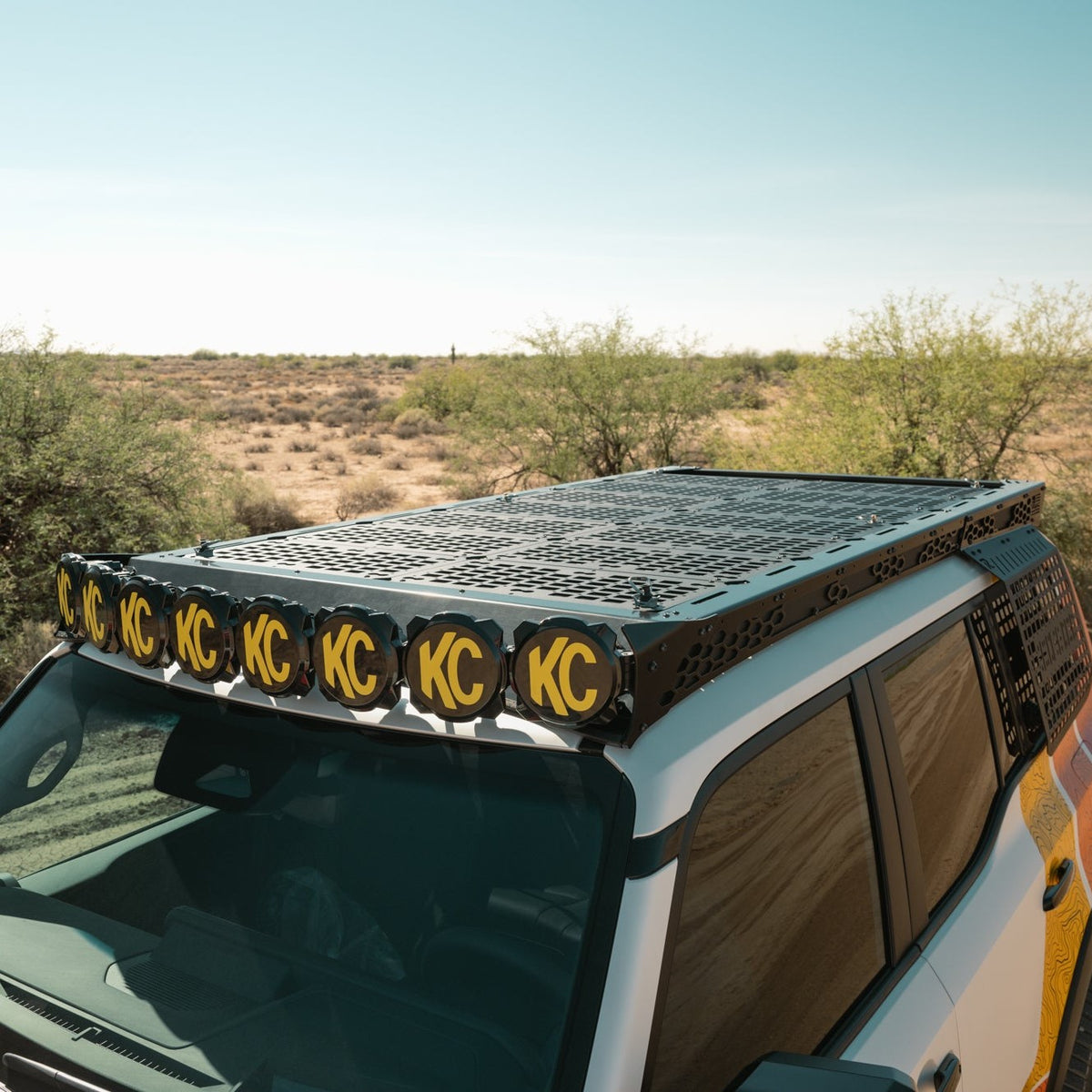 Rago Fabrication Land Cruiser GX 550 KC HiLiTes Round Light Mount — image 2