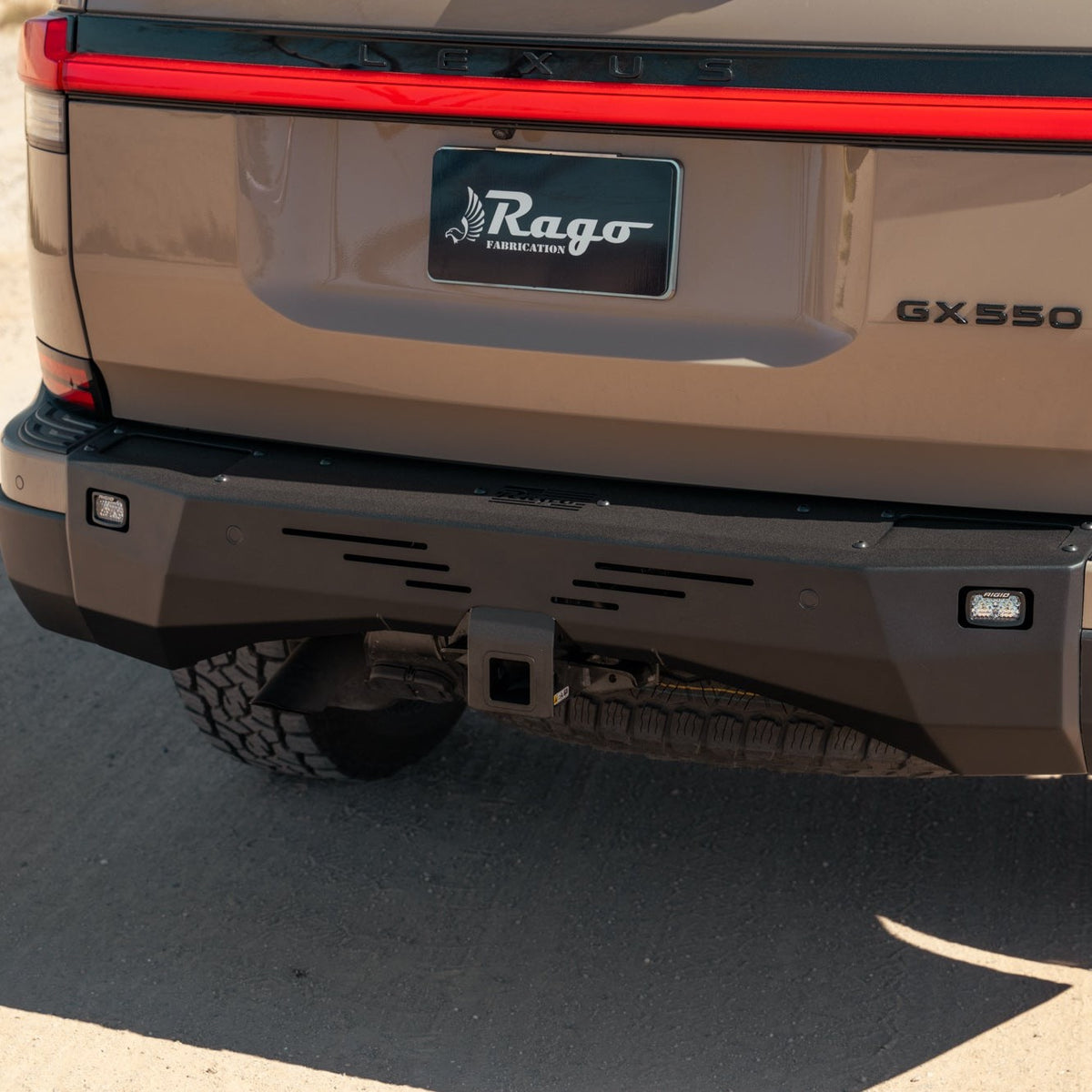 Rago Fabrication 2024+ Lexus GX 550 Center Mount Rear Bumper — image 2
