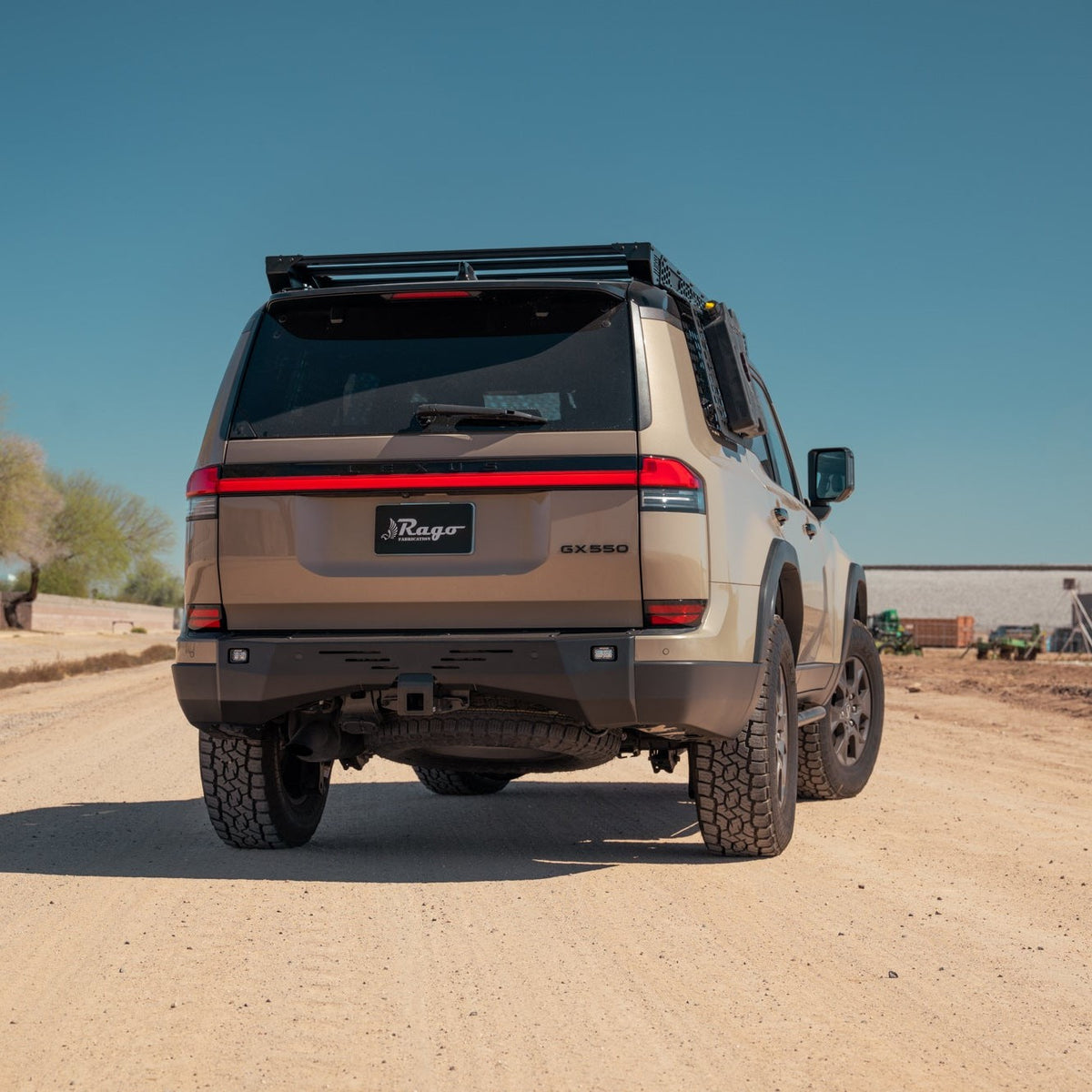 Rago Fabrication 2024+ Lexus GX 550 Center Mount Rear Bumper — image 4