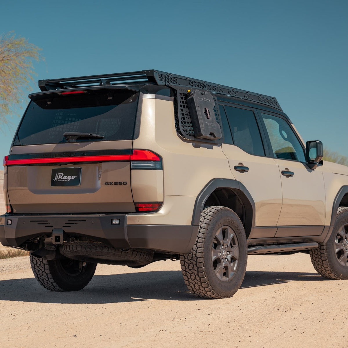 Rago Fabrication 2024+ Lexus GX 550 Center Mount Rear Bumper — image 3