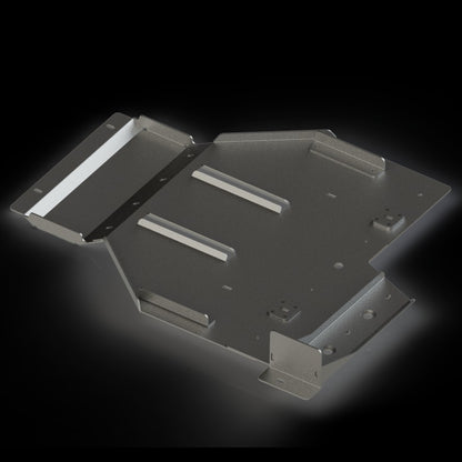 Digital rendering showing the interior construction of the rear skid for the 4th Gen Tacoma Hybrid from C4 Fabrication.