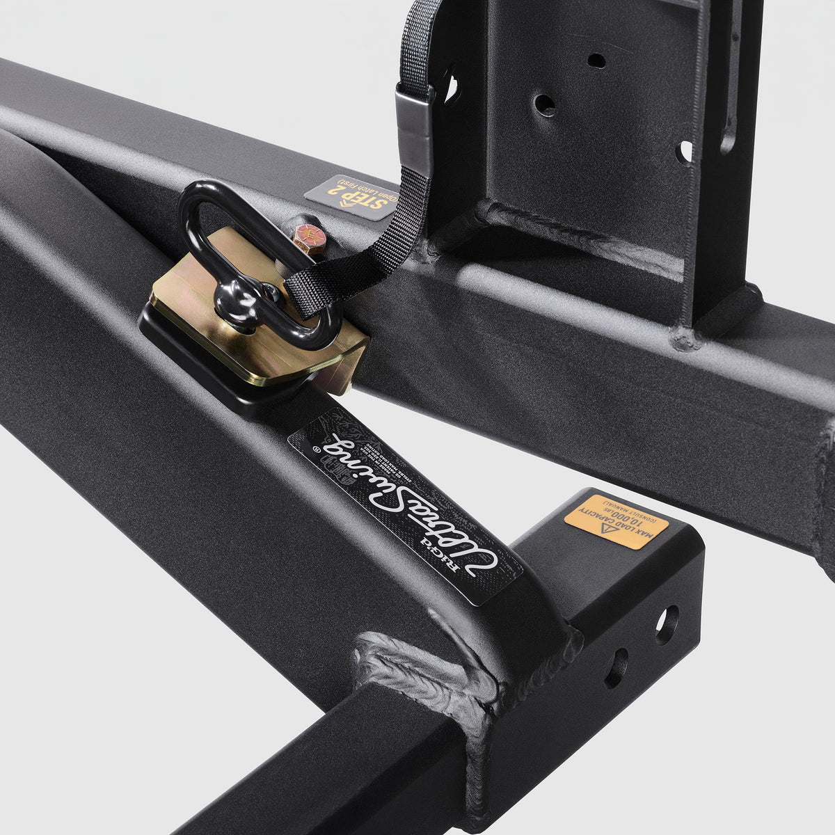 RIGd Supply UltraSwing Short-Fit Spare Tire Hitch Mount — image 4
