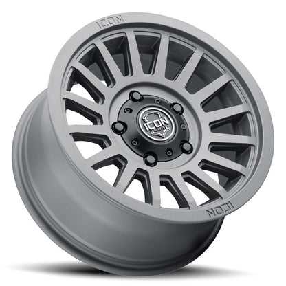 ICON Alloys Recon SLX 18x9 6x5.5 0mm Charcoal Wheel — image 3