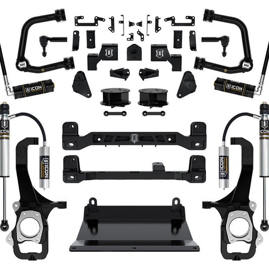 ICON Vehicle Dynamics 2022-2026 Toyota Tundra 6-Inch Lift Stage 3 Tubular Suspension System — image 1