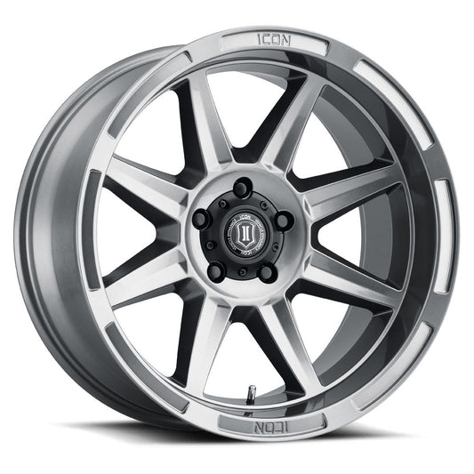 ICON Alloys Bandit 20x10 5x150 -24mm Gun Metal Wheel — image 1
