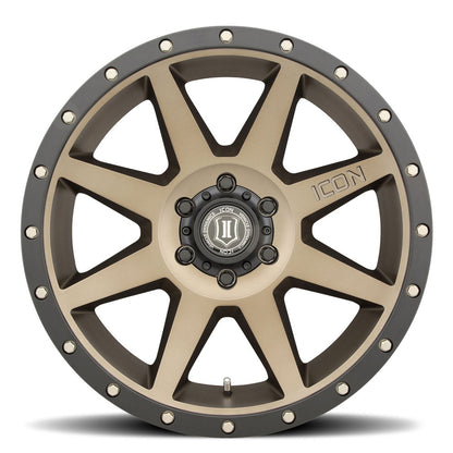 ICON Alloys Rebound 20x9 6x5.5 0mm Bronze Wheel — image 2