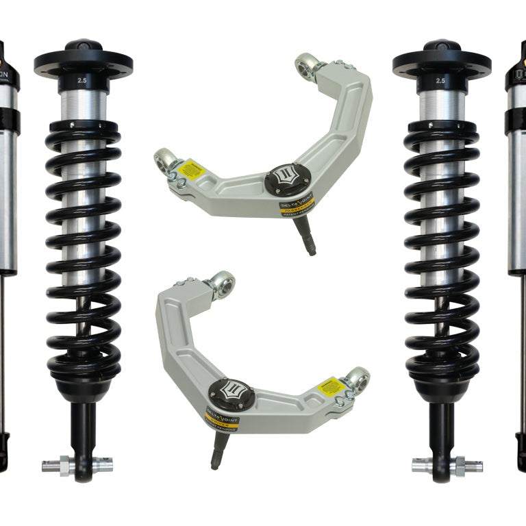 ICON Stage 3 Billet Suspension System for 2014 Ford F-150 2WD 0-2.63" Lift — image 1