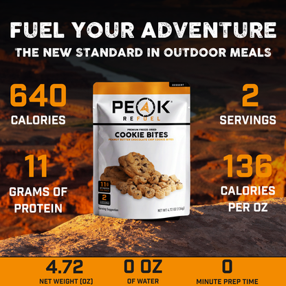 Peak Refuel Peanut Butter Chocolate Chip Cookie Bites — image 3
