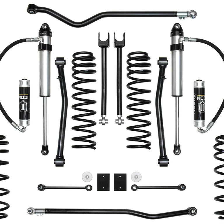 ICON Vehicle Dynamics 2018-Up Jeep JL Wrangler 2.5" Lift Stage 6 Suspension System — image 1