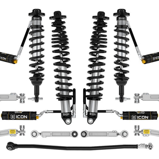 ICON Stage 7 Suspension System for 2021-2026 Ford Bronco Sasquatch 2-3" Lift CDCV Billet Heavy Rate Rear Springs — image 1