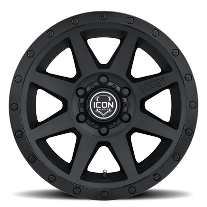ICON Alloys Rebound 20x9 6x5.5 0mm Double Black Wheel — image 2