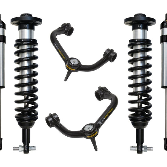 ICON Stage 3 Tubular Suspension System for 2014 Ford F-150 2WD 0-2.63" Lift — image 1