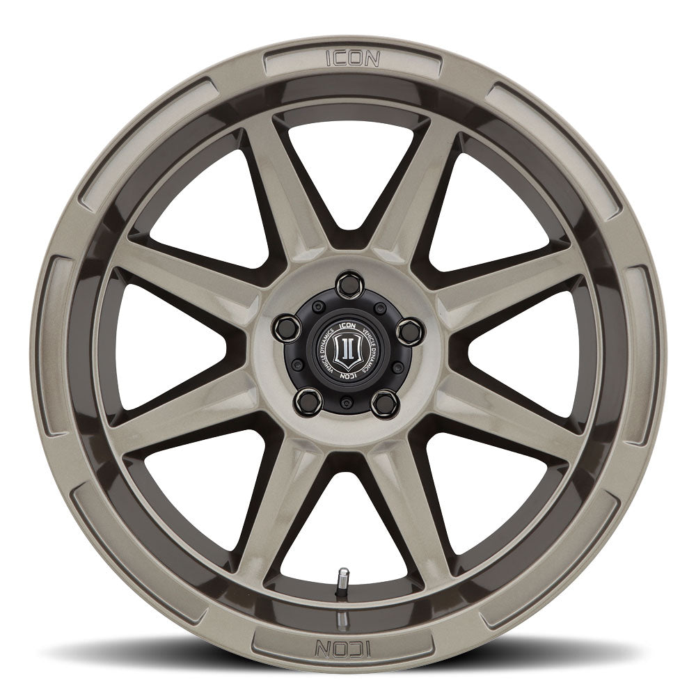 ICON Alloys Bandit 20x10 6x5.5 -24mm Gloss Bronze Wheel — image 2