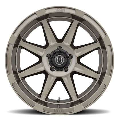 ICON Alloys Bandit 20x10 6x5.5 -24mm Gloss Bronze Wheel — image 2