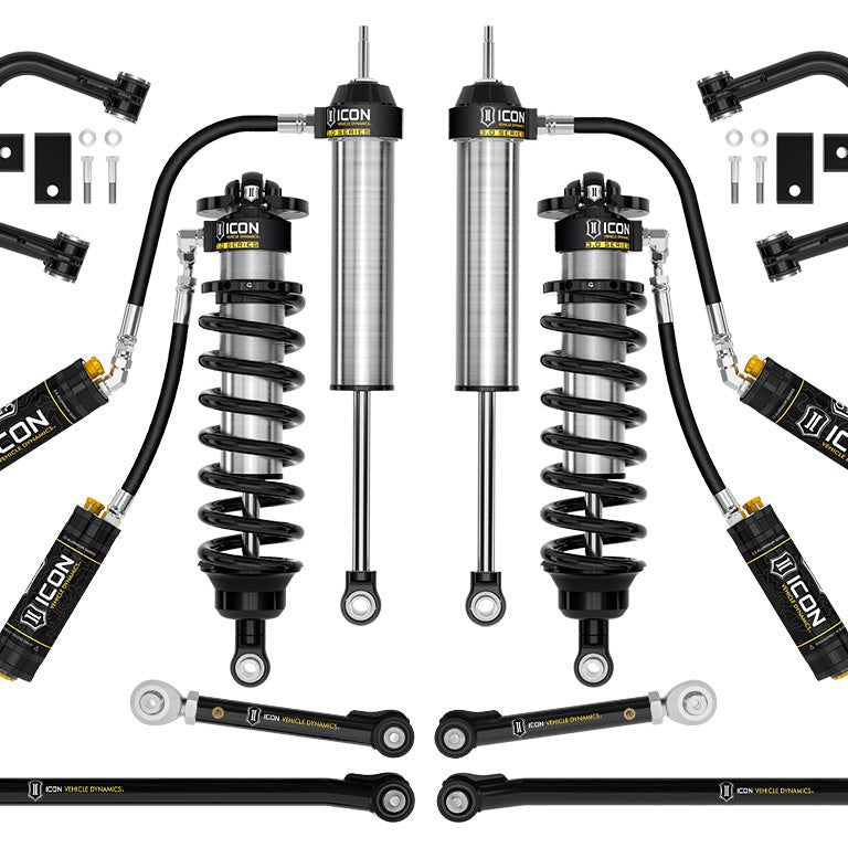 ICON Vehicle Dynamics 2022-2026 Toyota Tundra Stage 2 3.0 Tubular CDCV Suspension System 2-3.25" Lift — image 1