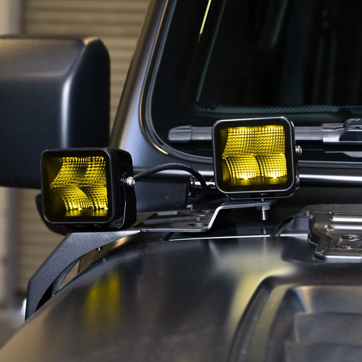 DV8 Offroad 3-Inch Elite Series LED Amber Pod Light — image 2