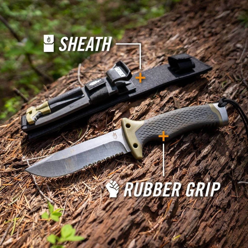 Gerber Ultimate Survival Fixed Blade Knife — image 6