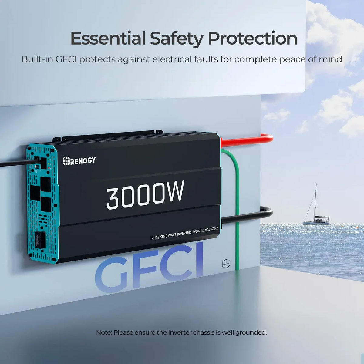 3000W 12V Pure Sine Wave Inverter