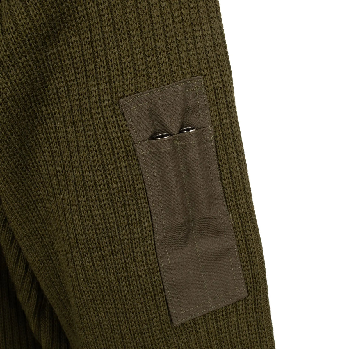 Italian OD Commando Sweater V-Neck | Unissued