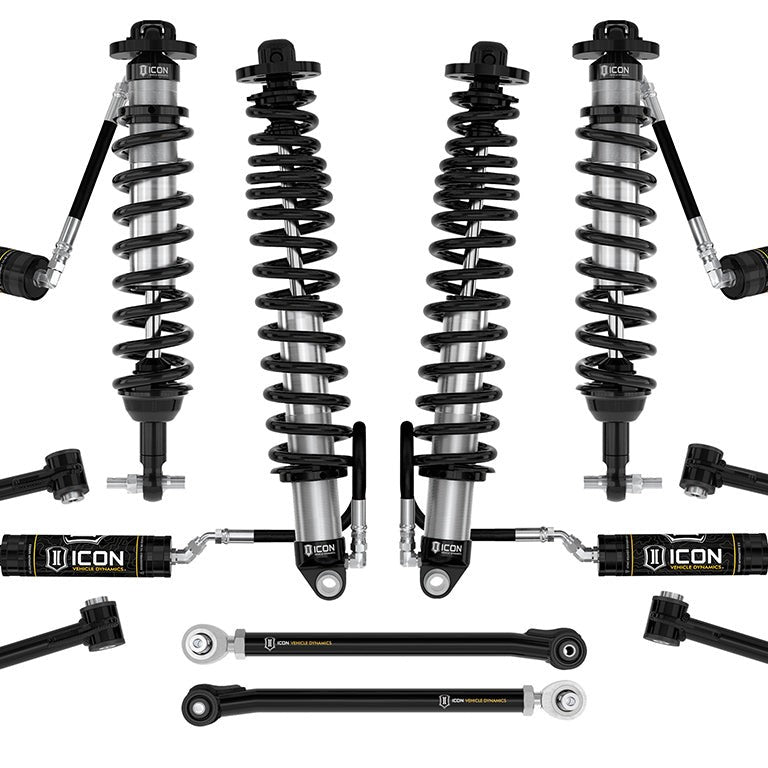 ICON Stage 5 Tubular Suspension System for 2021-2026 Ford Bronco Non-Sasquatch 3-4" Lift Heavy Rate Rear Springs — image 1