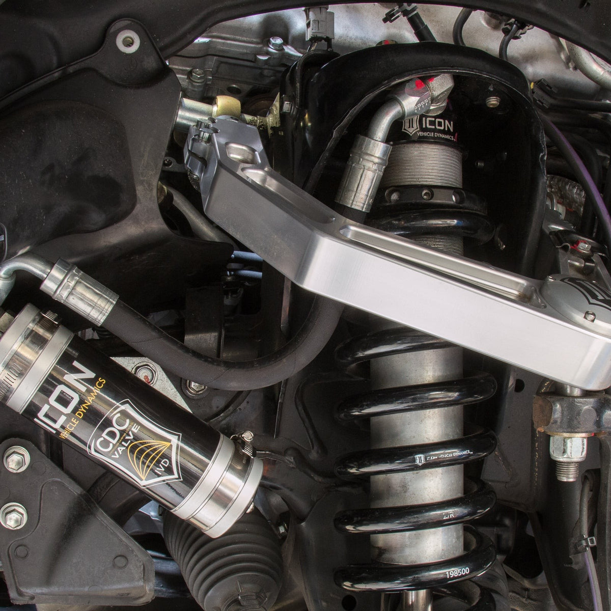 ICON Stage 3 Suspension System for 2008-Up Toyota Land Cruiser 1.5-3.5" Lift — image 2