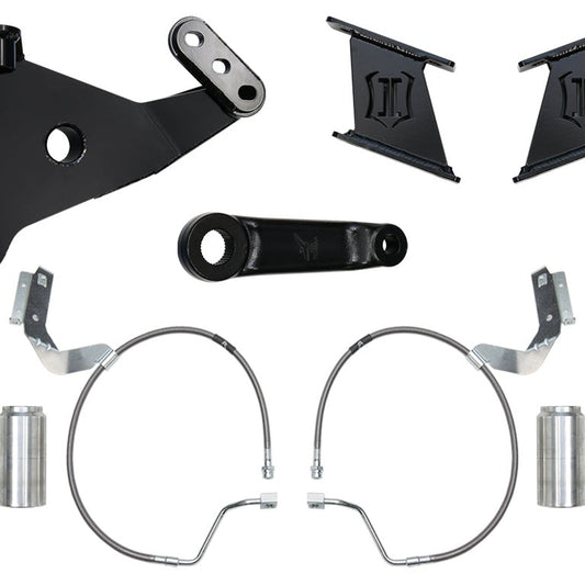 ICON 2017-2022 Ford F-250/F-350 Super Duty 4WD Front 7-Inch Lift Box Kit — image 1