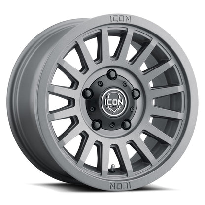 ICON Alloys Recon SLX 18x9 6x5.5 0mm Charcoal Wheel — image 1