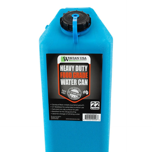 Wavian Water Can Blue - 5.8 Gallon (22 Liters)