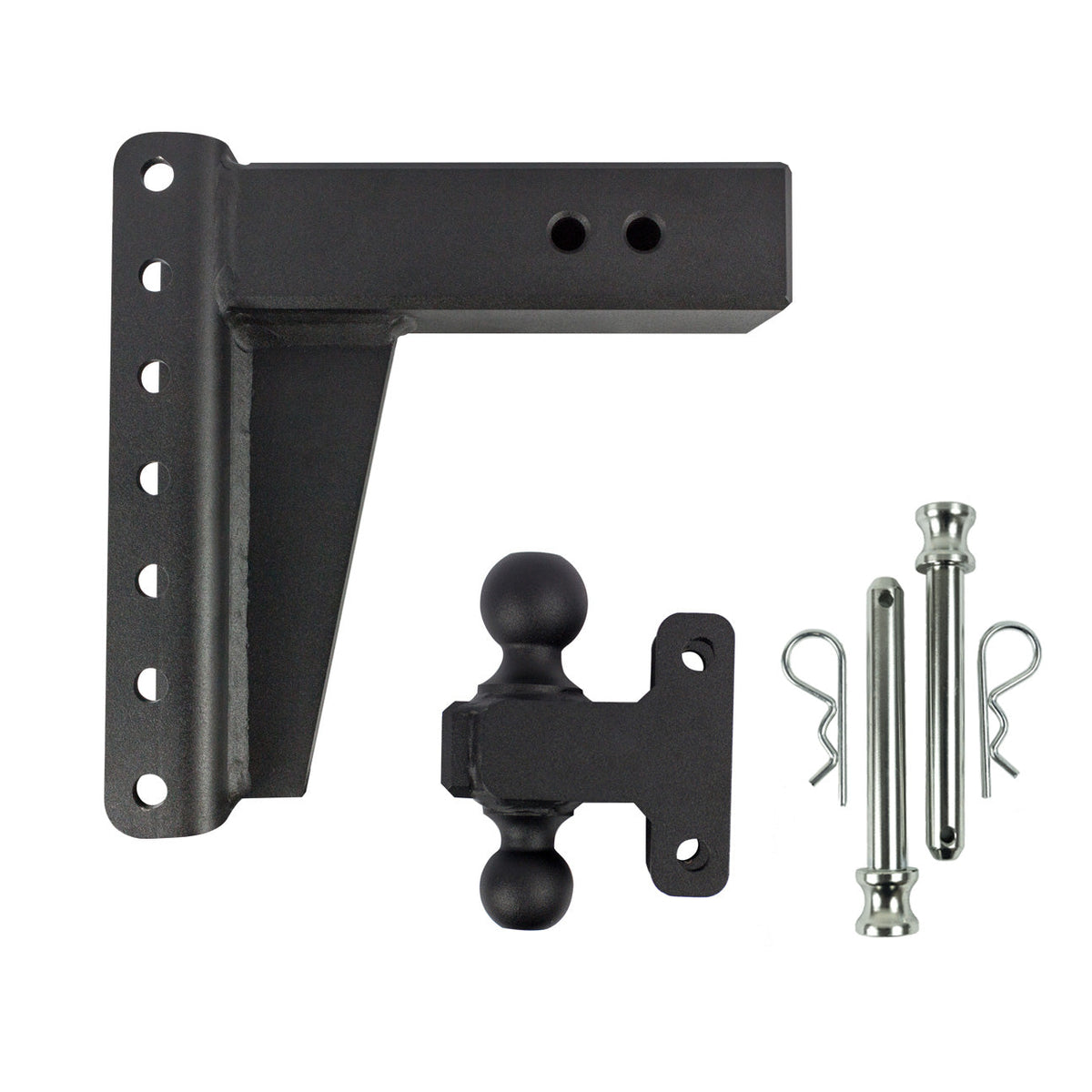 BulletProof Hitches Heavy Duty 3.0" Shank 8" Drop Rise Tow Hitch — image 2