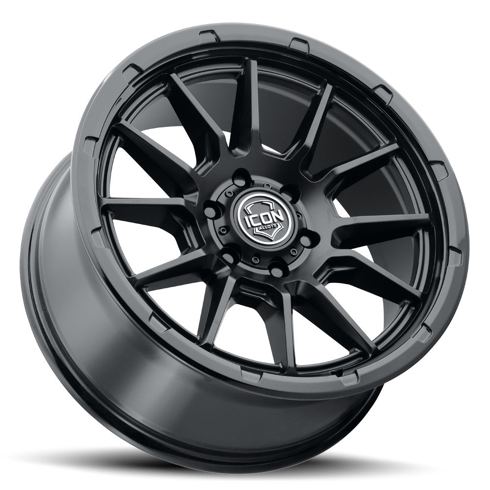 ICON Alloys Cajon 20x9 5x150 +16mm Double Black Wheel — image 3