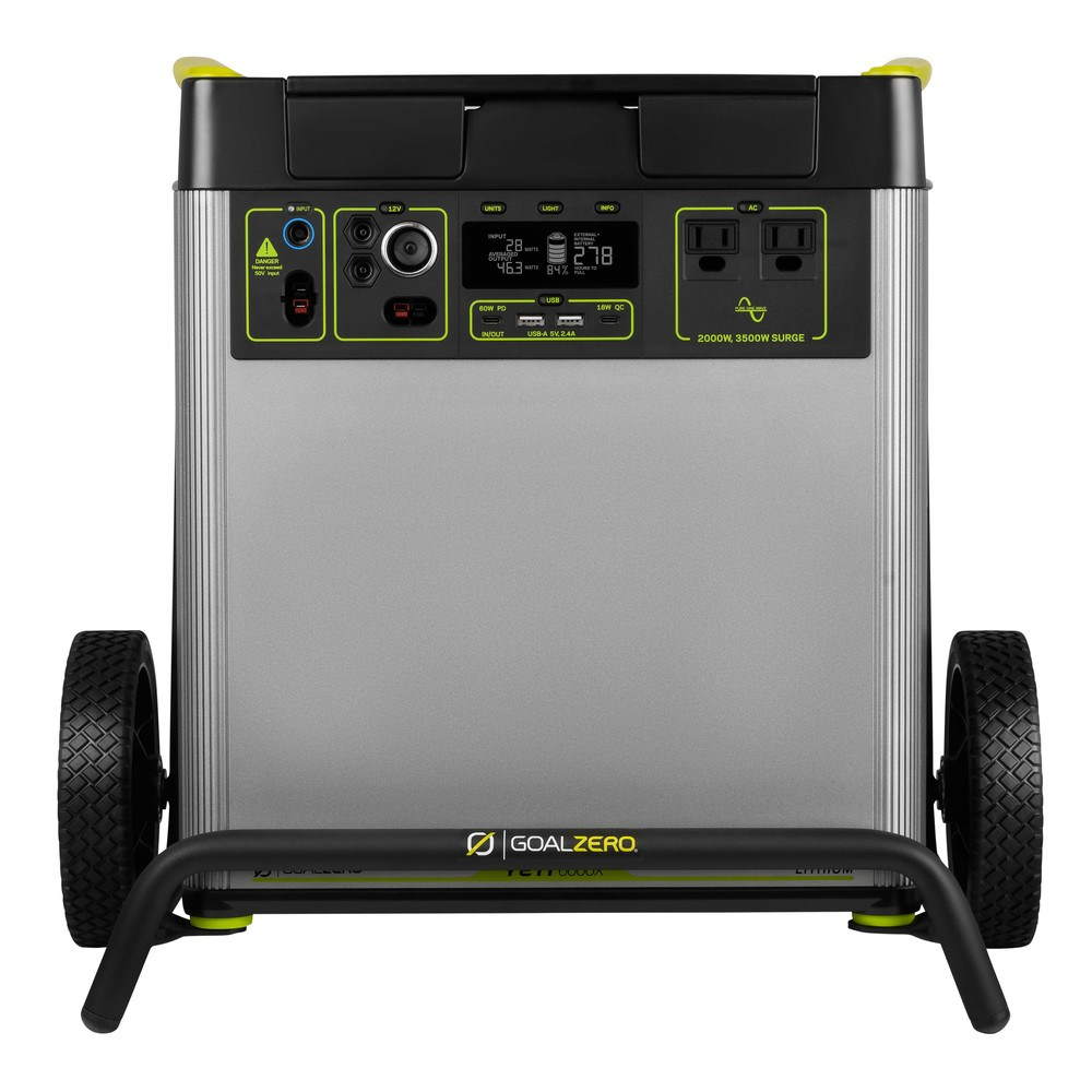 Goal Zero Yeti 6000X Power Station with Ranger 300 Briefcase Solar Panel Bundle — image 2