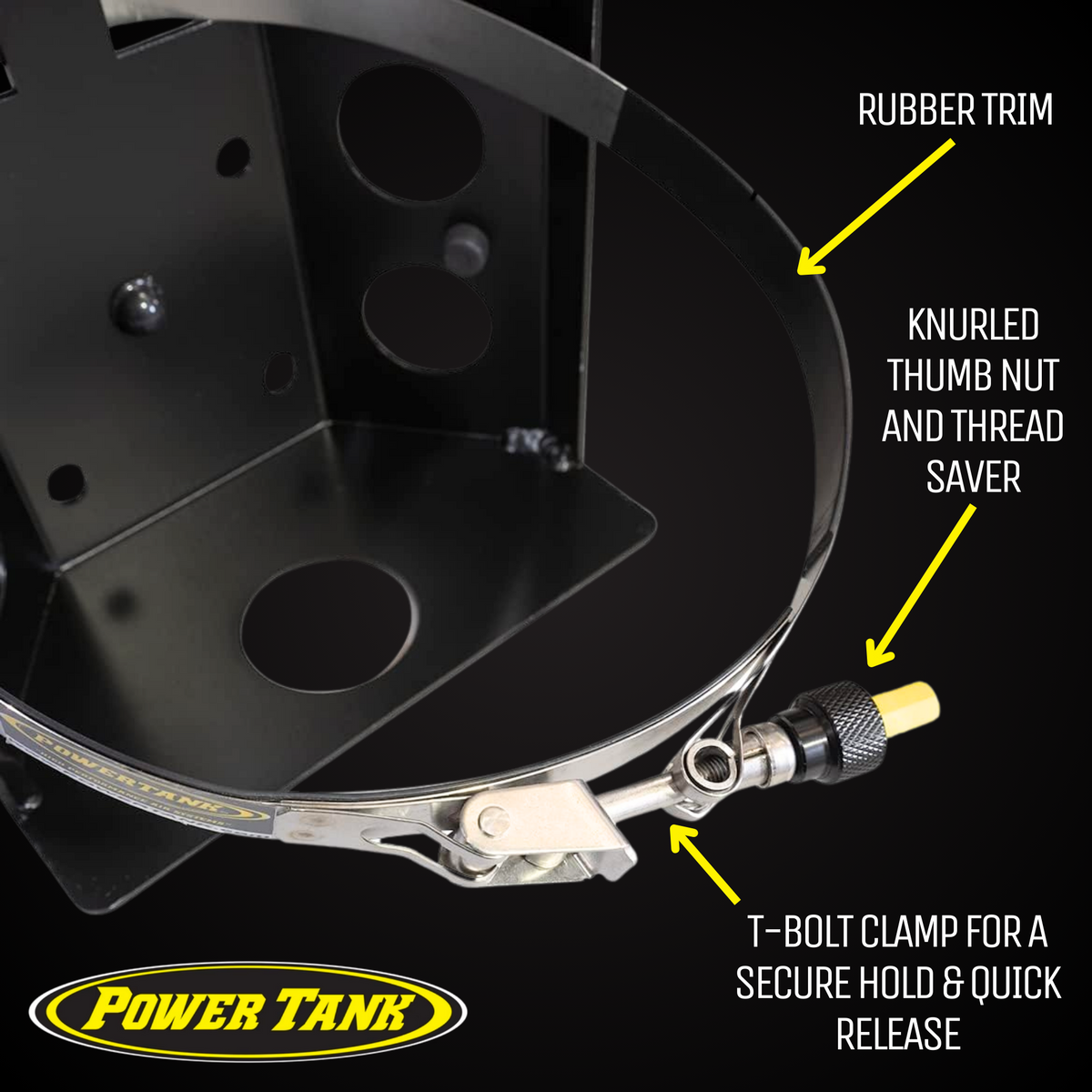 Power Tank Whitney OG 5 lb Propane Tank Bracket — image 5